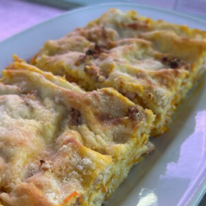 Lasagne zucca e tastasal